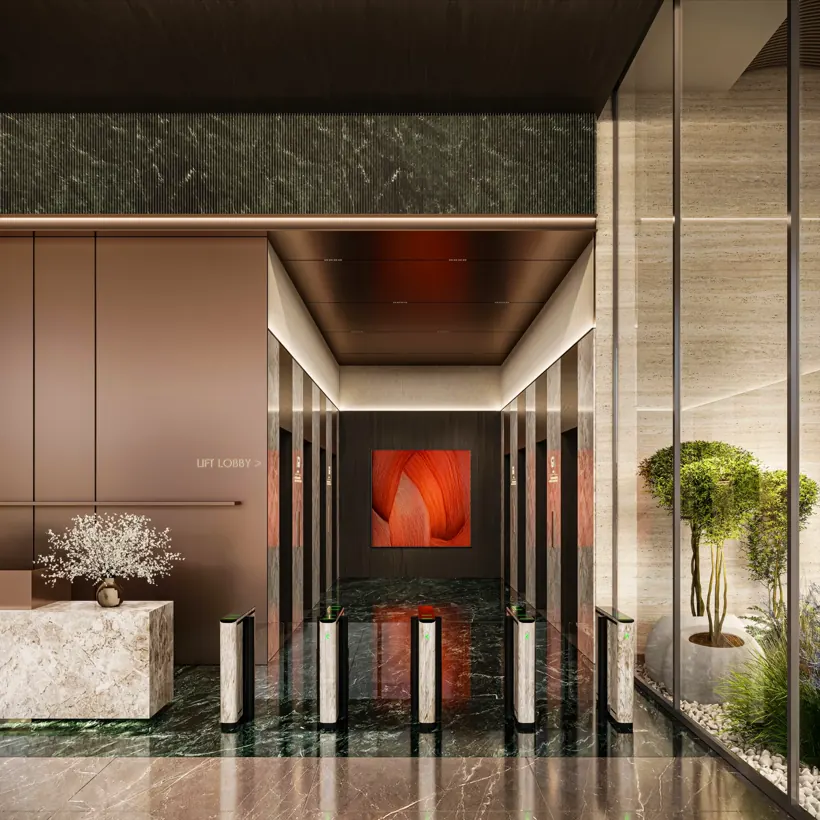 Lift lobby