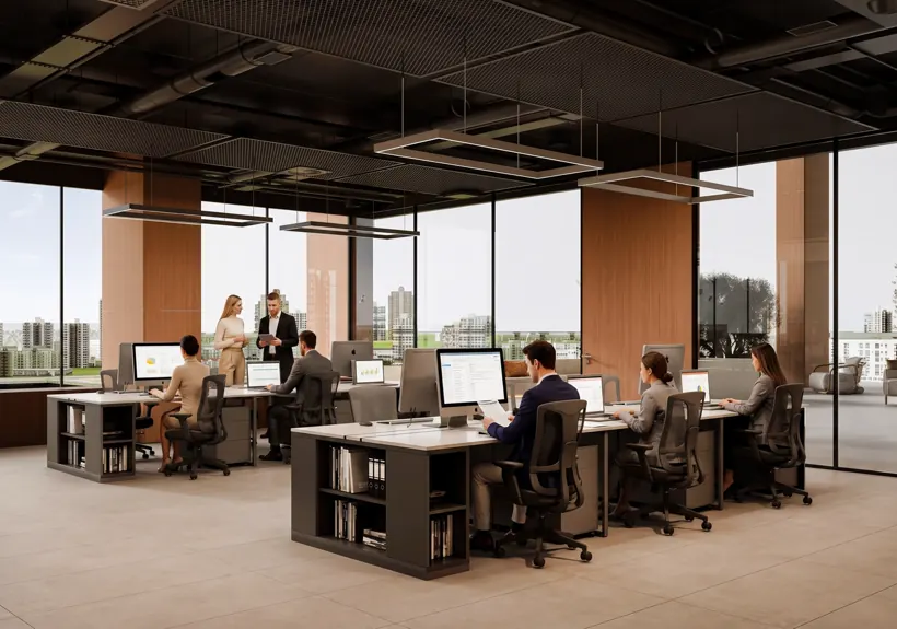 Office floor